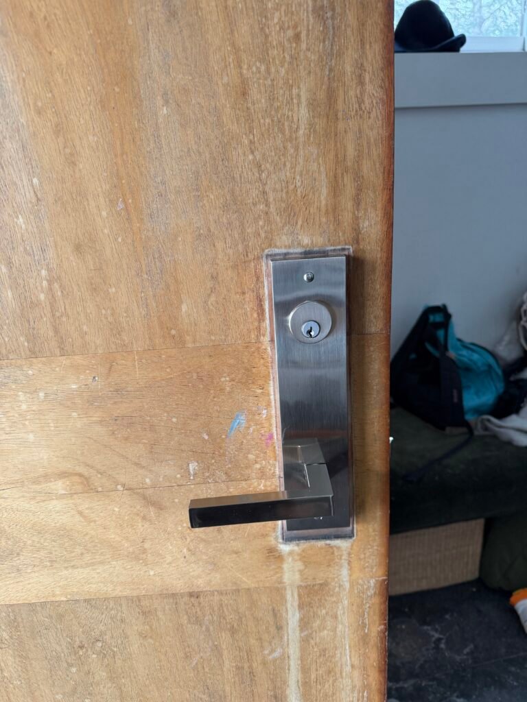 Lock72 door and lock project photo