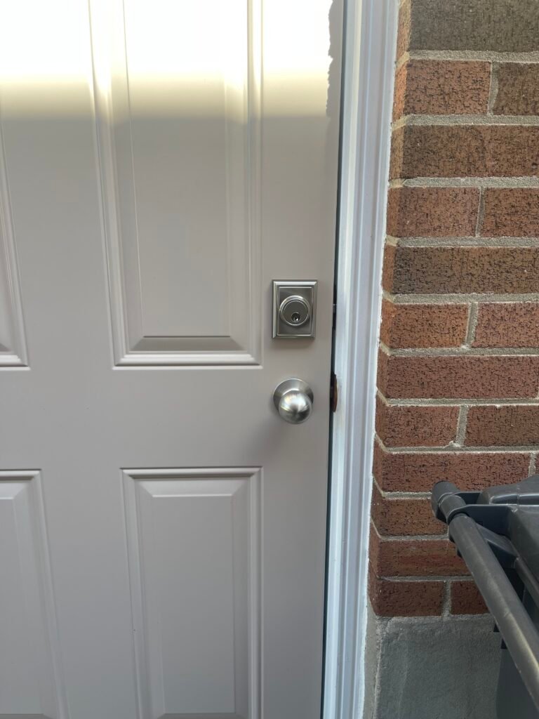 Lock72 door and lock project photo