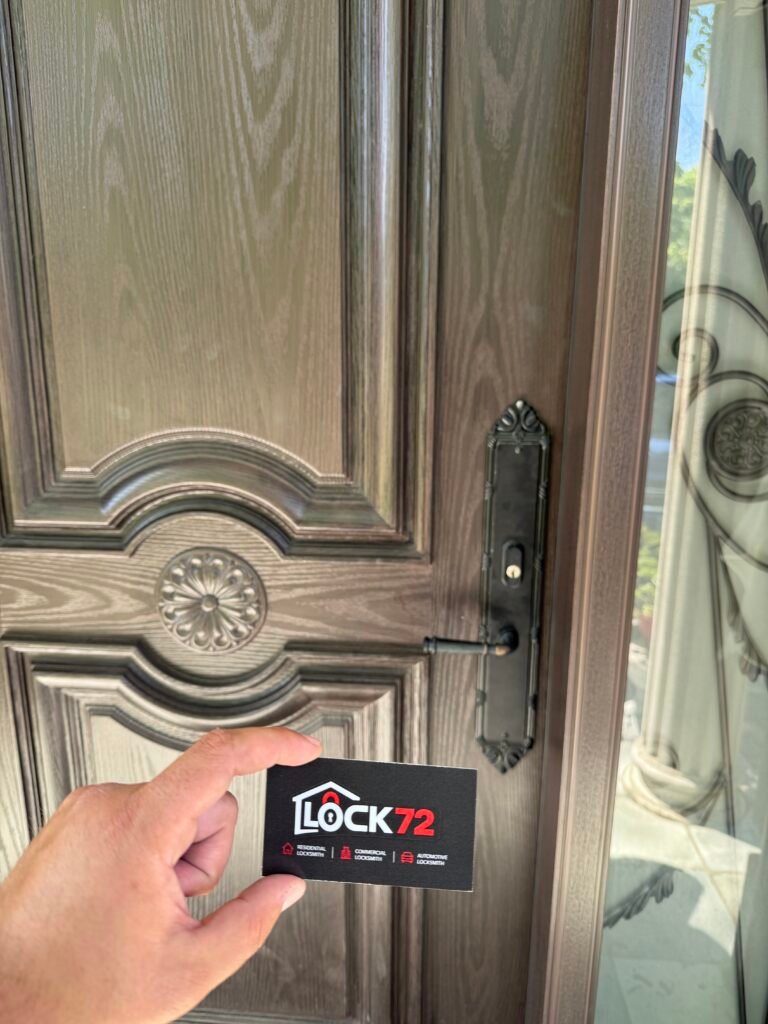 Lock72 door and lock project photo