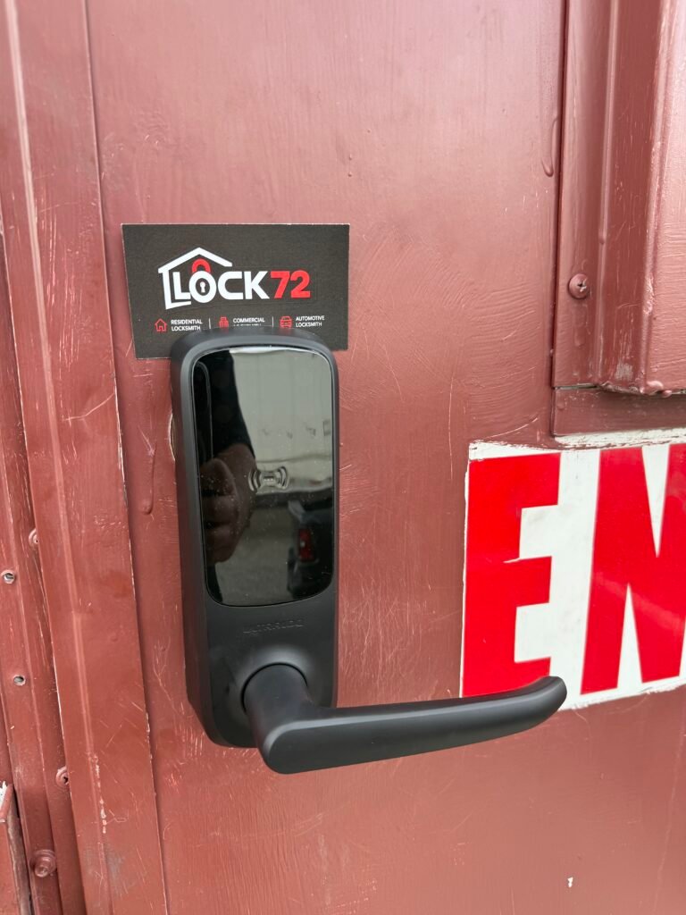 Lock72 door and lock project photo