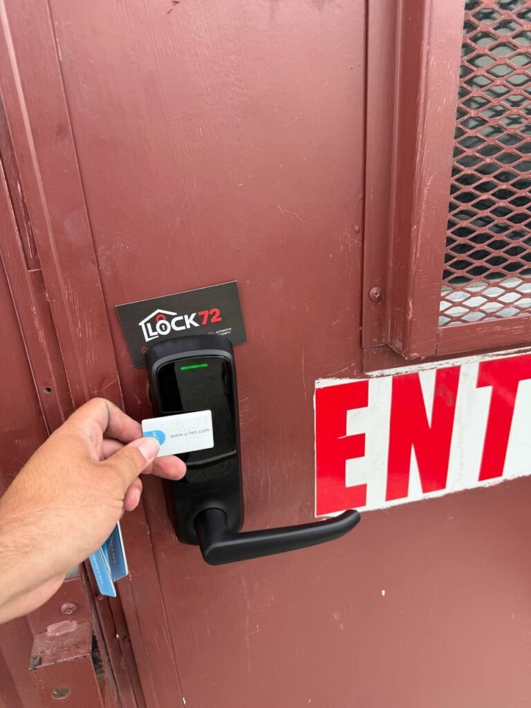Lock72 door and lock project photo