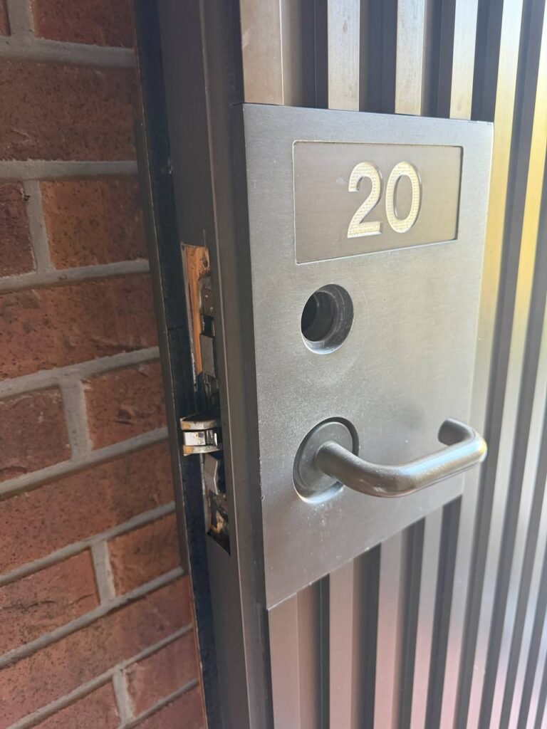 Lock72 door and lock project photo