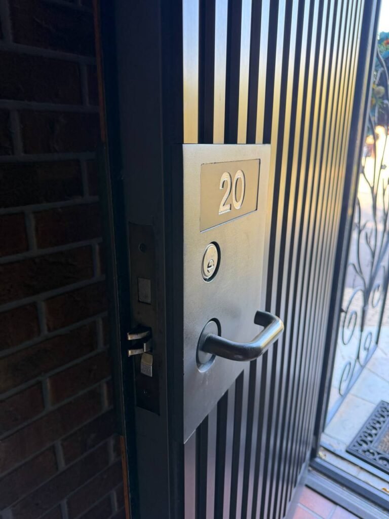Lock72 door and lock project photo