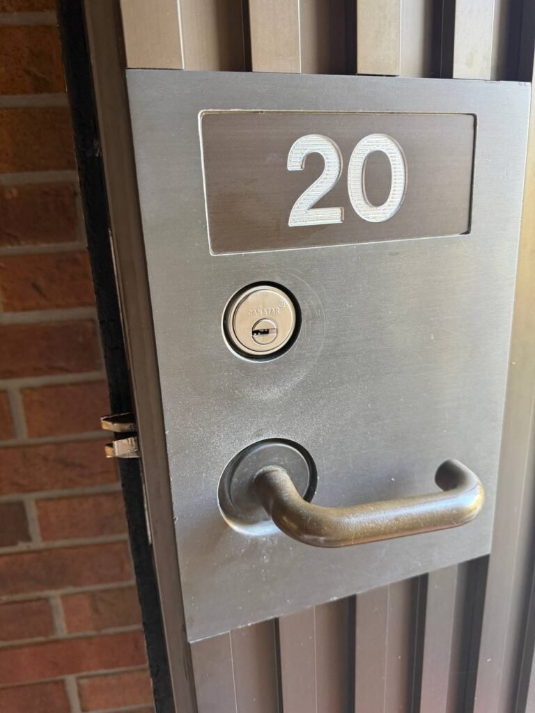 Lock72 door and lock project photo